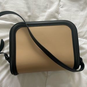 Charles & Keith Ember Push-Lock Crossbody Bag